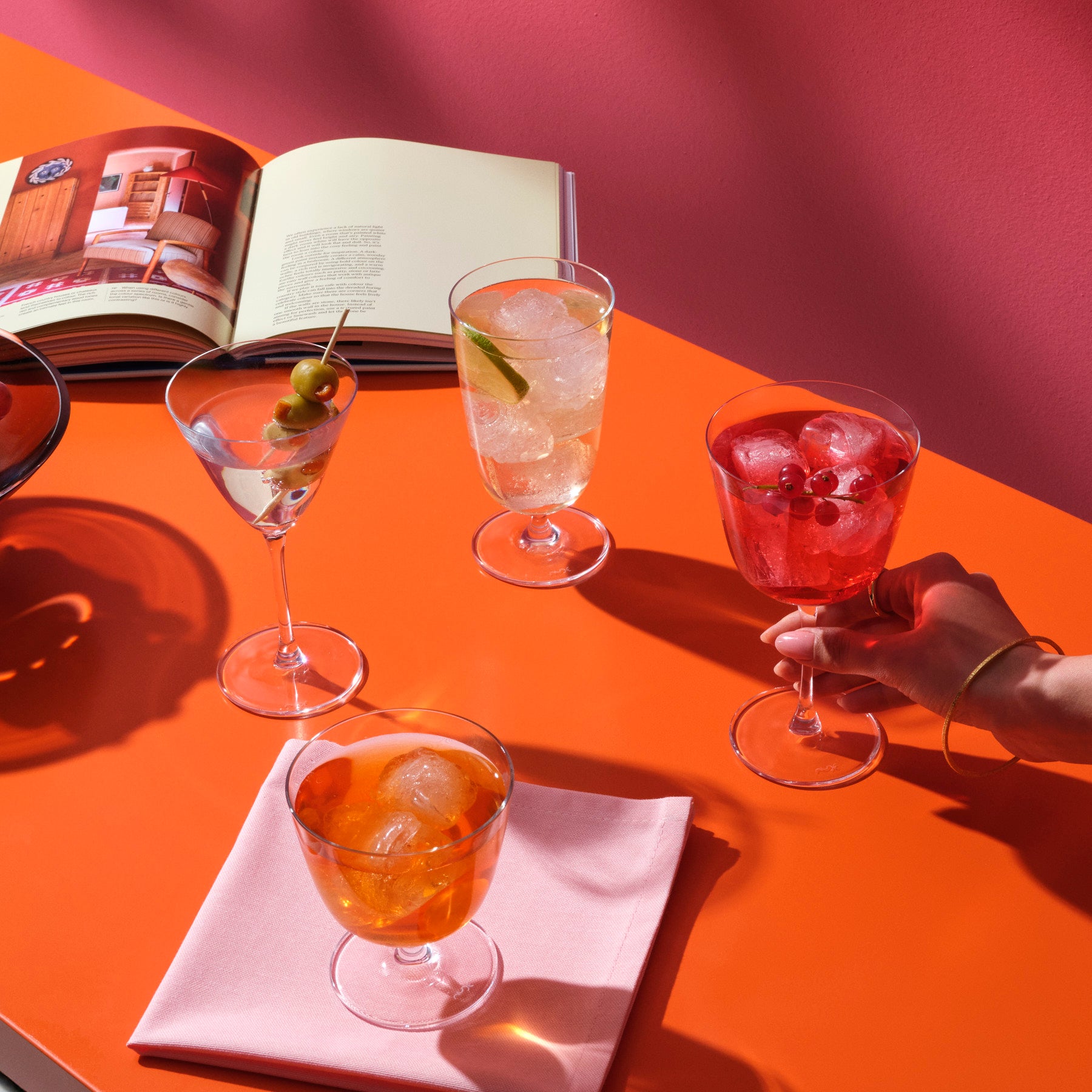 Bar/Giani Ayaklı Kokteyl Bardağı