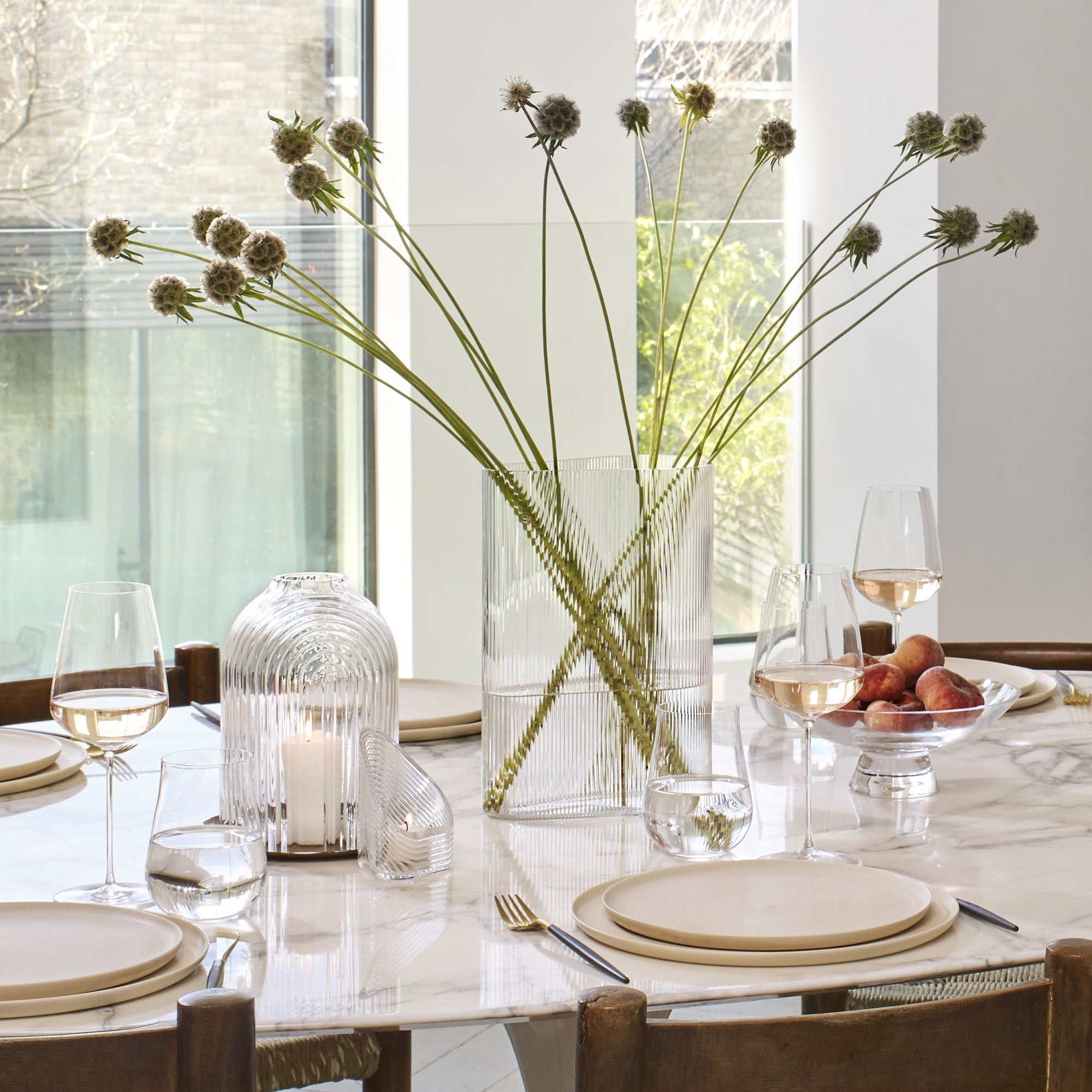 Stem Zero İkili Hafif Gövdeli Beyaz Şarap Kadehi