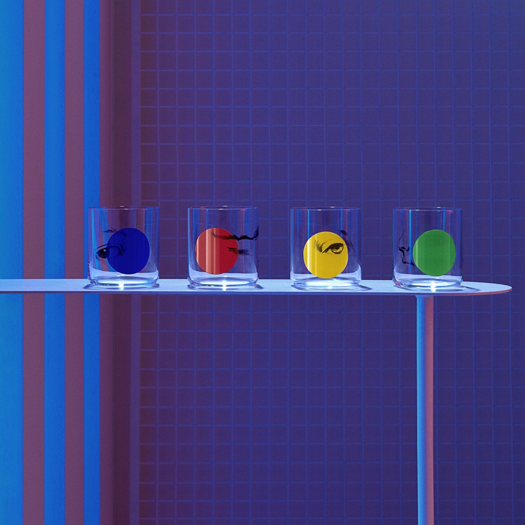 Finesse Rock & Pop Dörtlü Viski Bardağı Seti