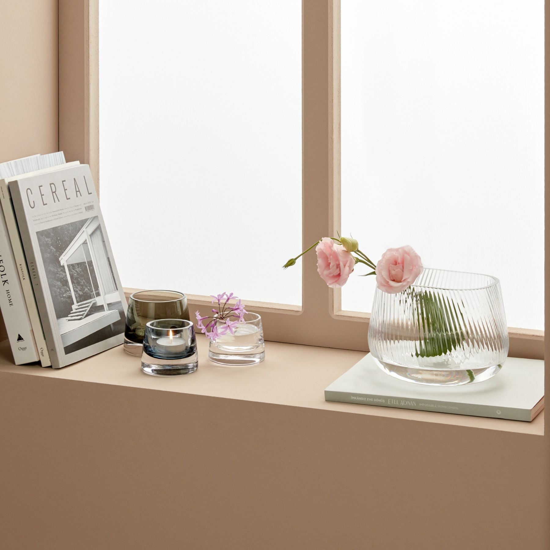 Joy İkili Orta Boy Mumluk Petrol Yeşili