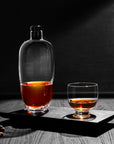 Malt Ahşap Altlıklı Uzun Viski Şişesi