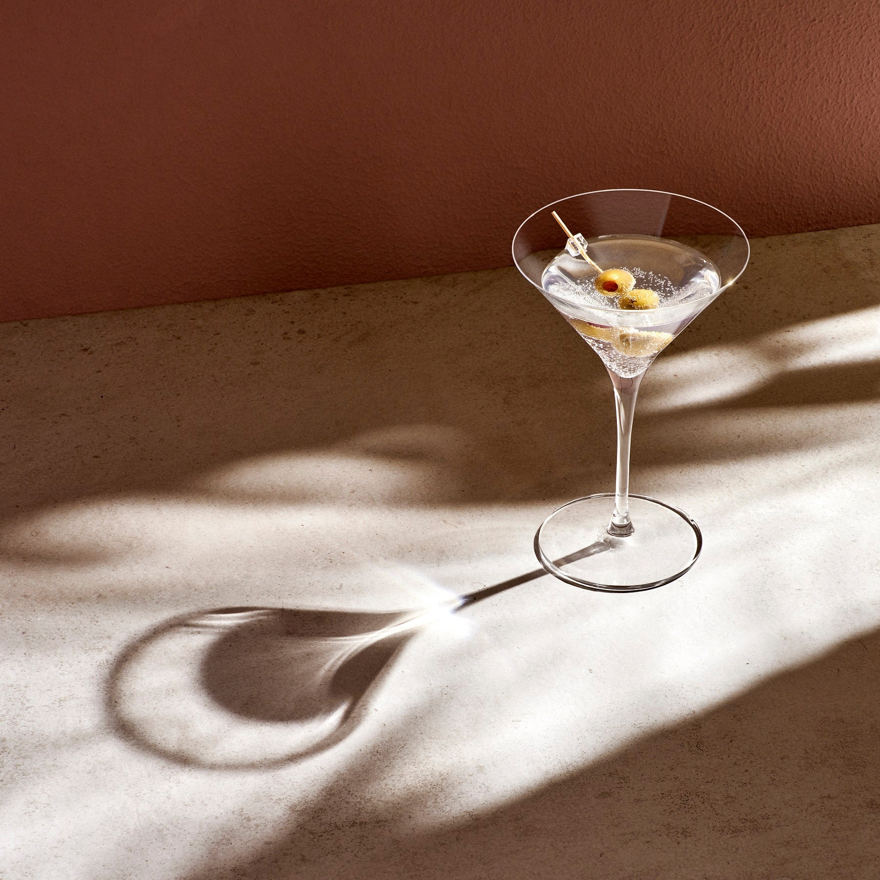 Vintage İkili Martini Kadehi Seti