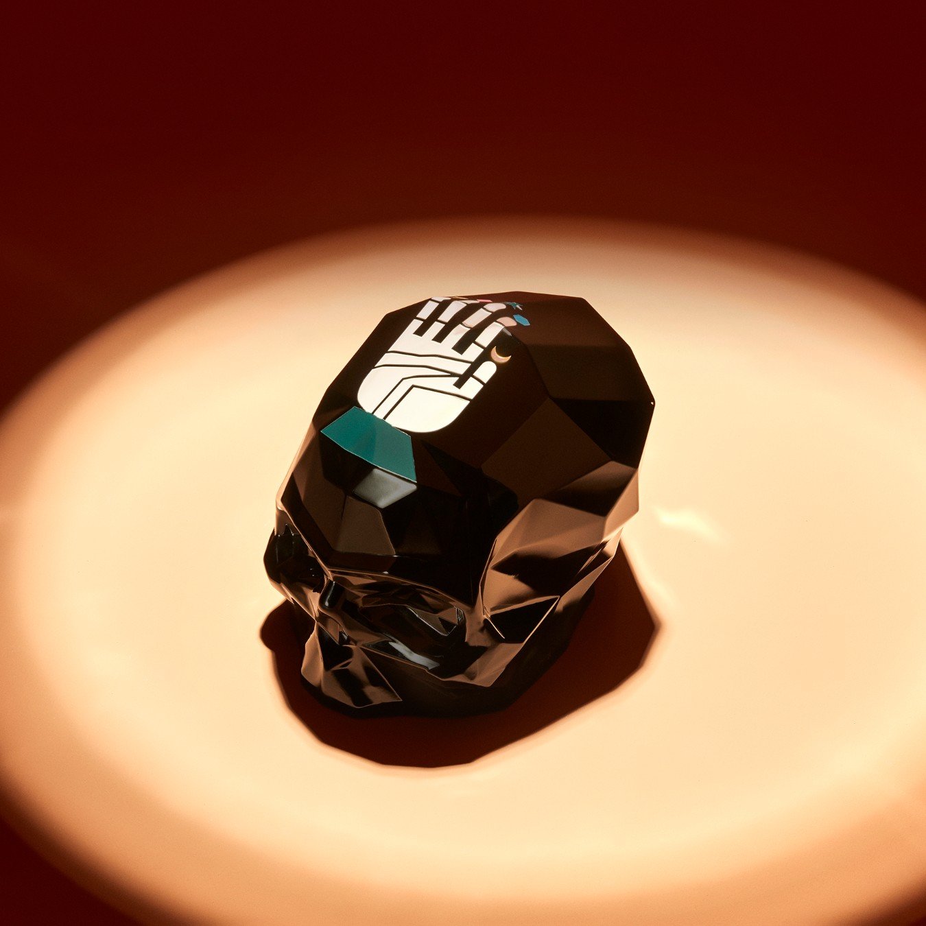 Memento Mori Rock & Pop Büyük Boy Kafatası by Luca Font