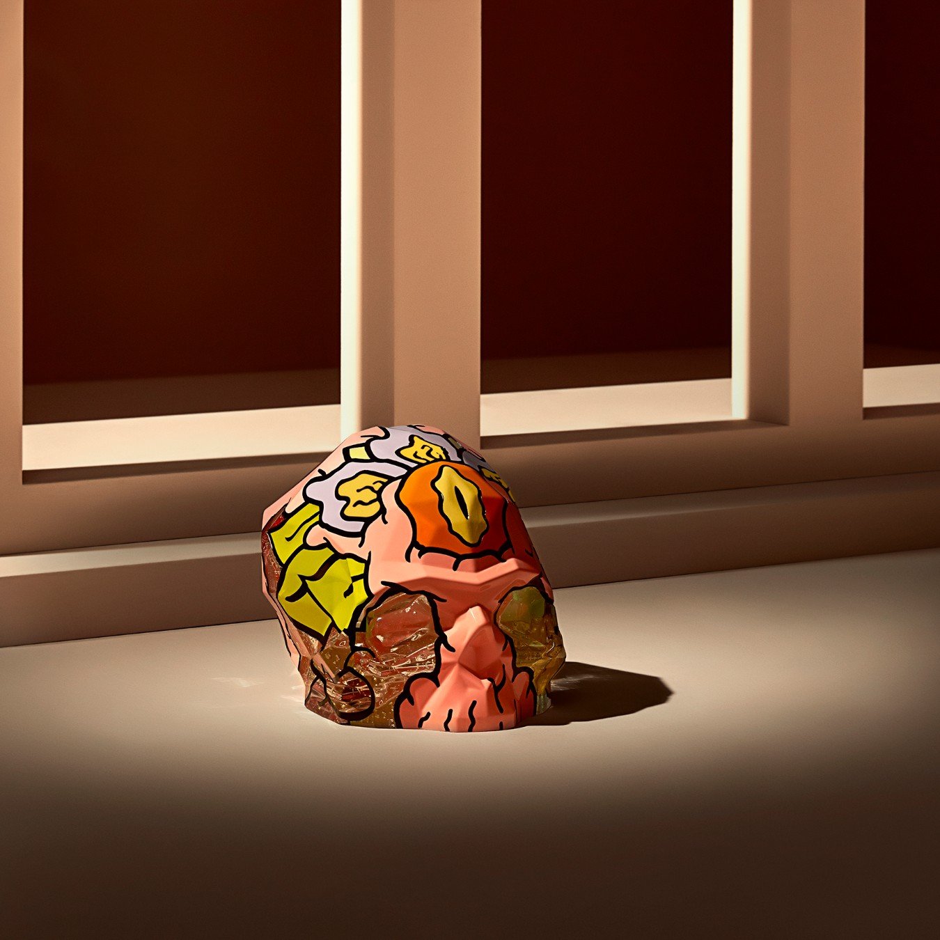Memento Mori Rock & Pop Büyük Boy Kafatası by Cins3000