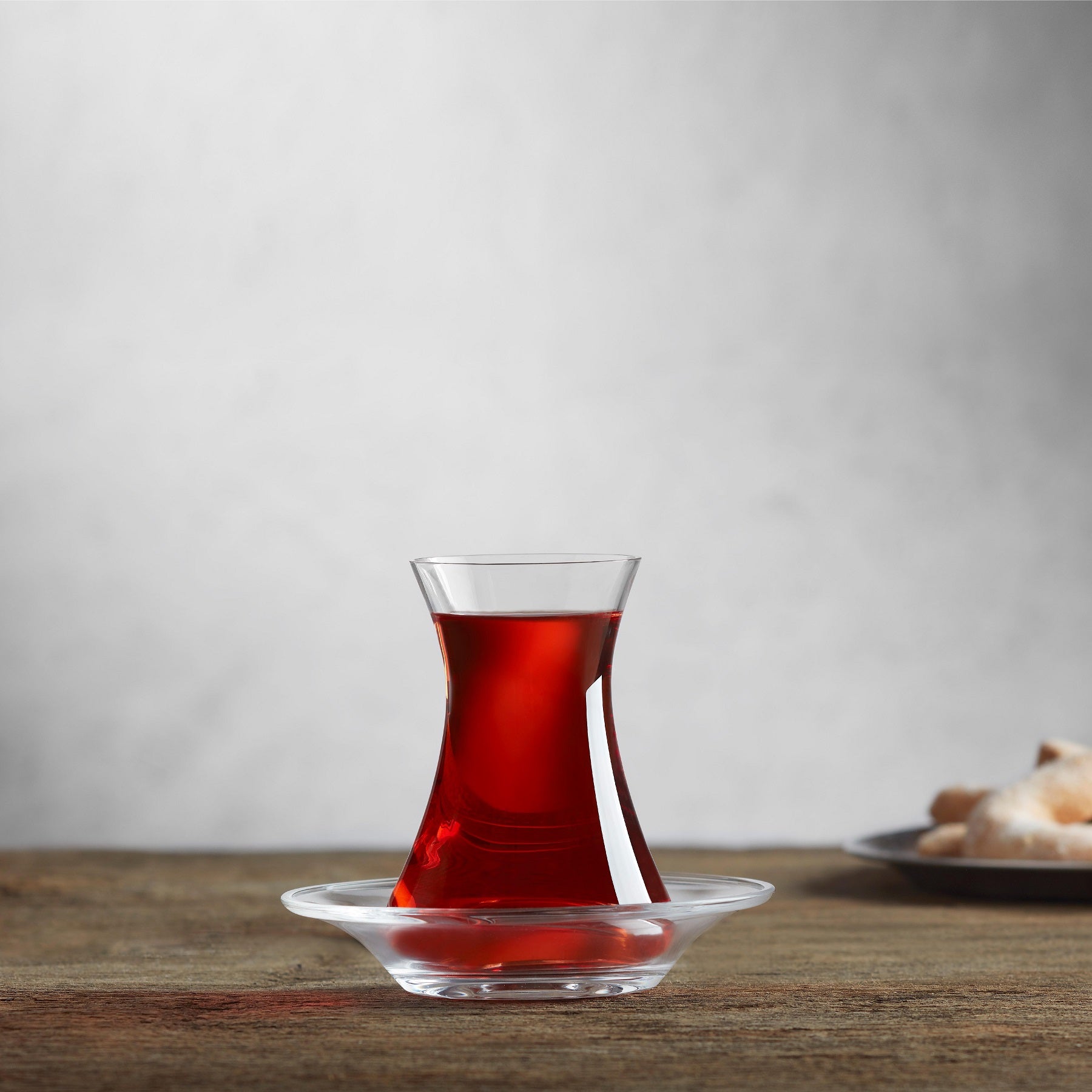 Beykoz Altılı Mevlana Çay Bardağı &amp; Tabağı Seti